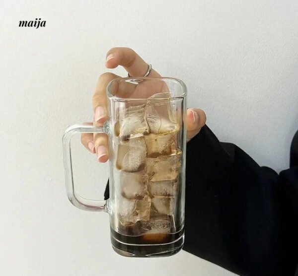 COFFEE FRUIT Simple INS Glass Straight Milk Drink Coffee Cup