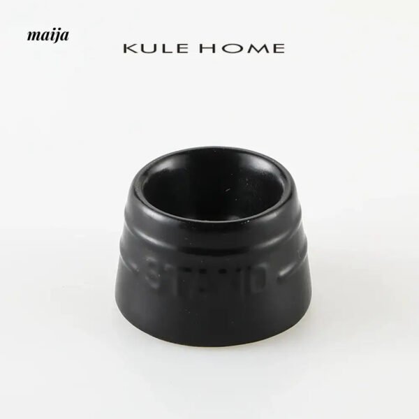 KULE HOME Ceramic Egg Cup and Tableware Holder