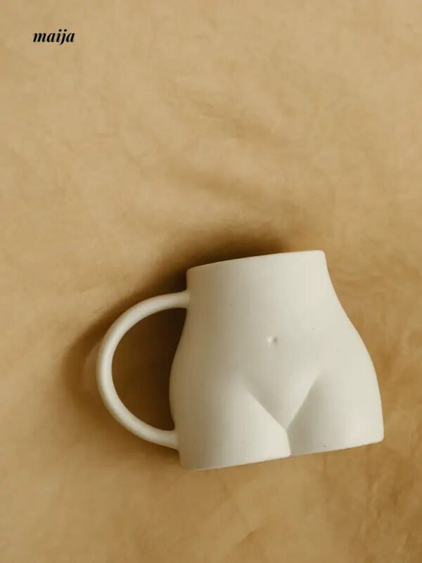 WENSHUO Fun Ceramic Water Cup Vase