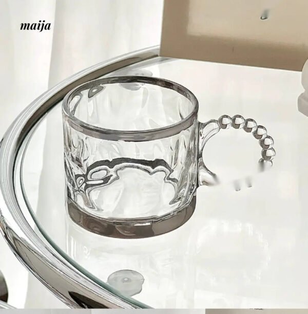 BANKE Silver Advanced Glass Coffee Cup - Image 2