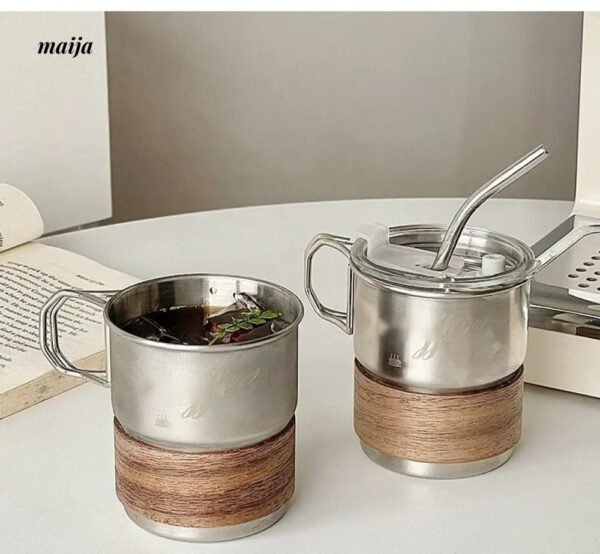 BANKE Stainless Steel Foldable Coffee Cup