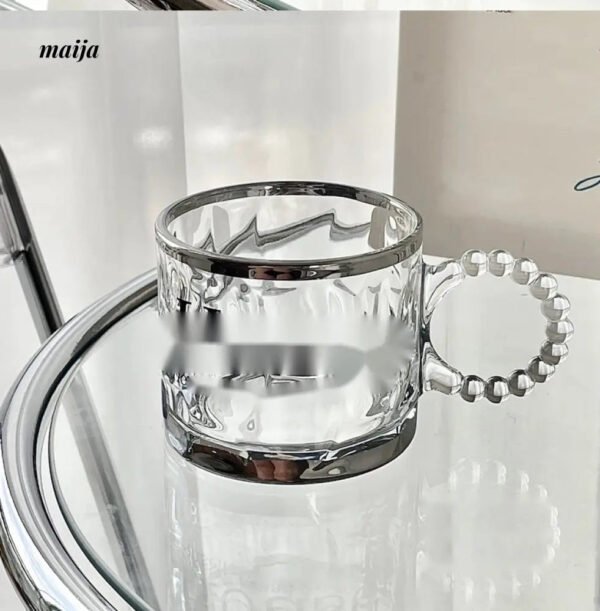 BANKE Silver Advanced Glass Coffee Cup - Image 3