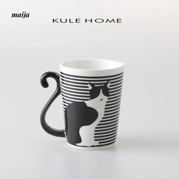 KULE HOME Ceramic Coffee and Breakfast Cup - Image 15