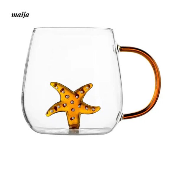 WII 3D Cute Summer Coffee Glass Cup - Image 9