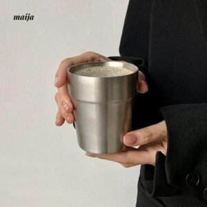 BANKE Stainless Steel American Coffee Metal Cup