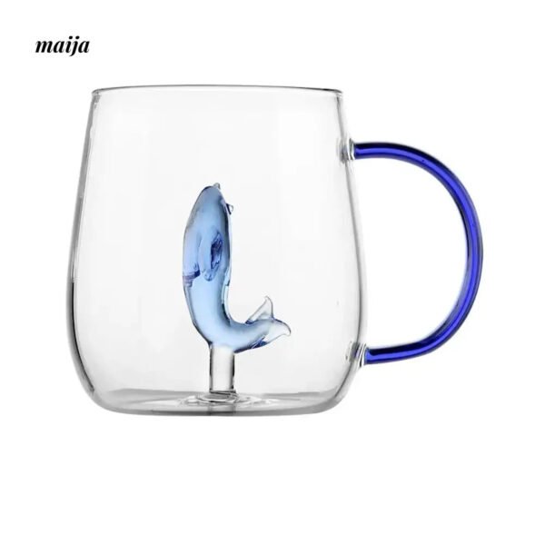 WII 3D Cute Summer Coffee Glass Cup - Image 11