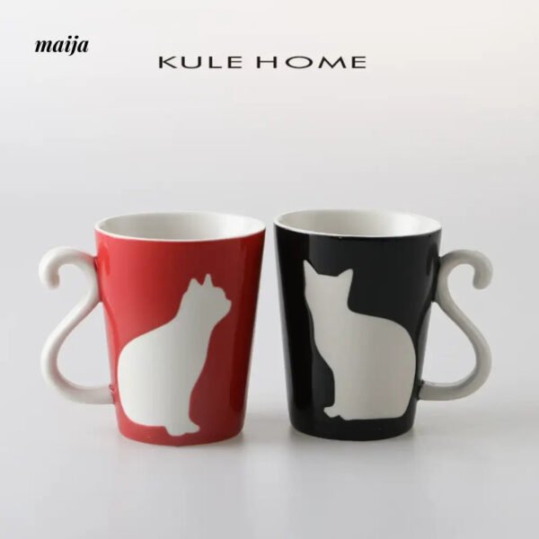 KULE HOME Ceramic Coffee and Breakfast Cup - Image 20