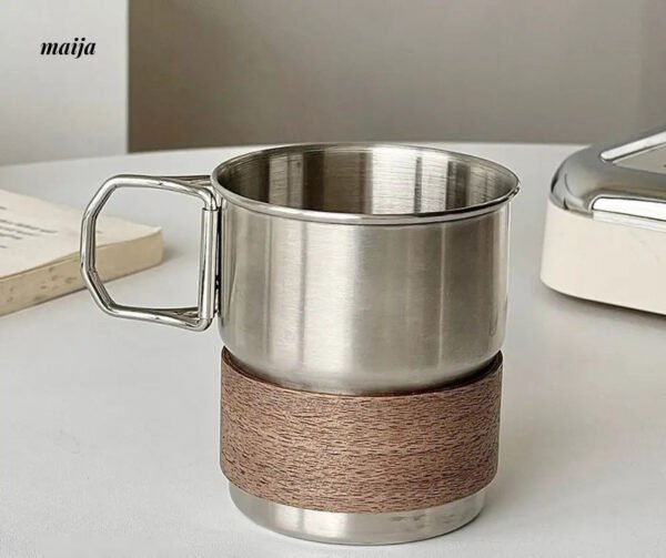 BANKE Stainless Steel Foldable Coffee Cup - Image 4