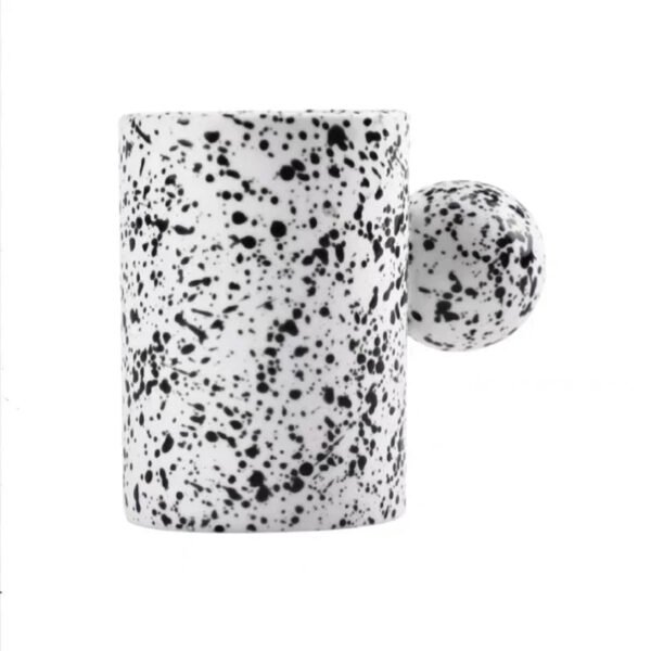 WII Nordic Ink Splash Ceramic Coffee Cup Set - Image 10