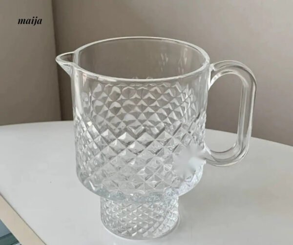 BANKE Large Capacity Fruit Tea Transparent Glass Cup - Image 3