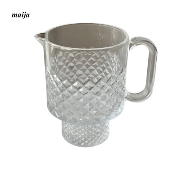 BANKE Large Capacity Fruit Tea Transparent Glass Cup - Image 13