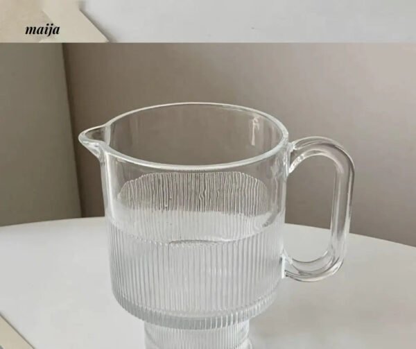 BANKE Large Capacity Fruit Tea Transparent Glass Cup - Image 7