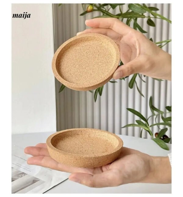 BANKE Japanese Wooden Coffee Glass Cup Anti-Scald - Image 2