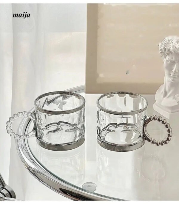 BANKE Silver Advanced Glass Coffee Cup - Image 4