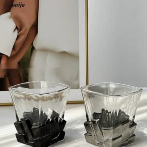 COFFEE FRUIT Space Silver Ice Sensory Whiskey Water Cup