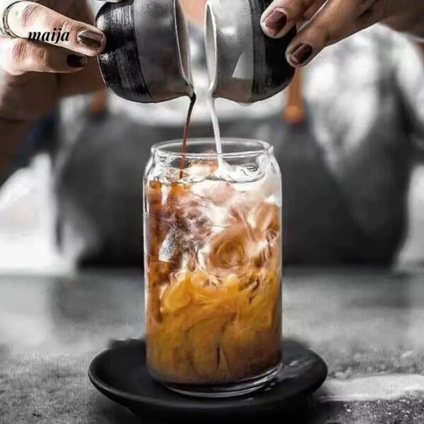 BANKE Easy Pulling Coffee Cup Bubble Water Glass - Image 2