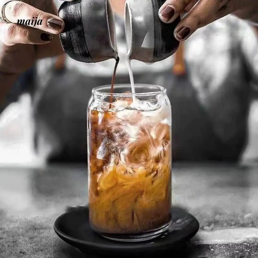 BANKE Easy Pulling Coffee Cup Bubble Water Glass - Image 2