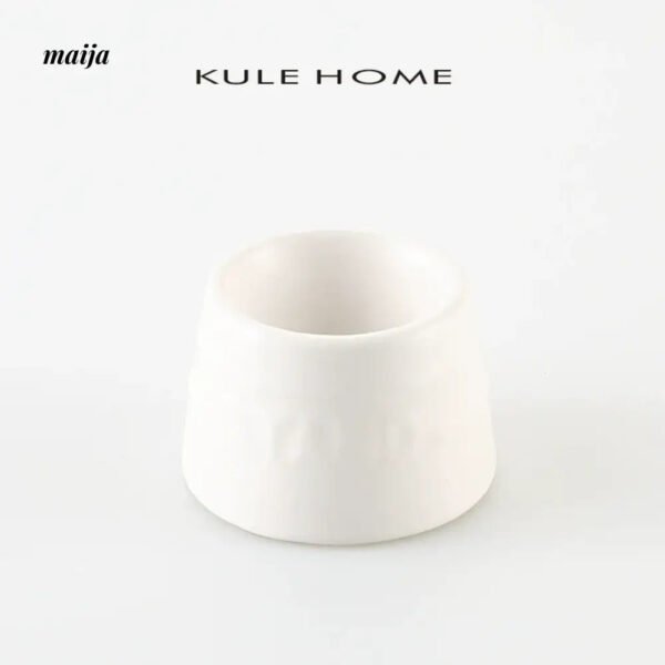 KULE HOME Ceramic Egg Cup and Tableware Holder - Image 2