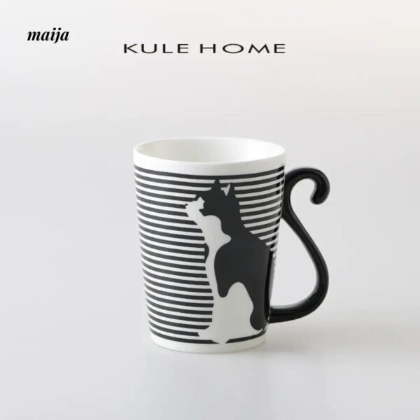 KULE HOME Ceramic Coffee and Breakfast Cup - Image 2