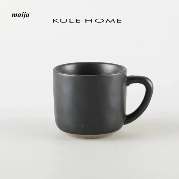 KULE HOME Ceramic Coffee Cup with Handle - Image 2