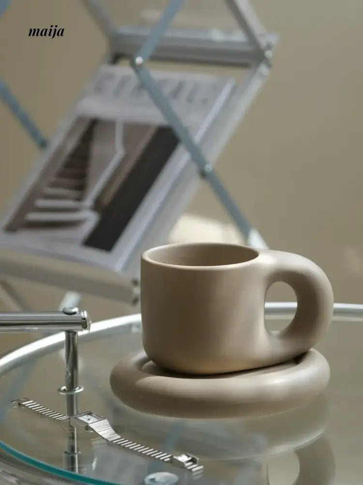 WENSHUO Nordic Ceramic Fat Cup Set - Image 2