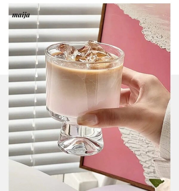 BANKE Tall Dessert Glass Latte Coffee Cup - Image 11