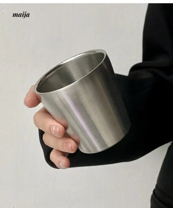 BANKE Stainless Steel American Coffee Metal Cup - Image 4