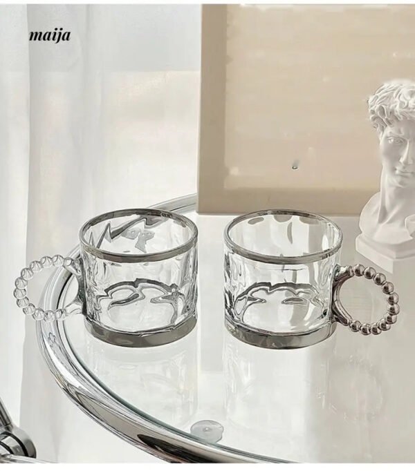 BANKE Silver Advanced Glass Coffee Cup - Image 5