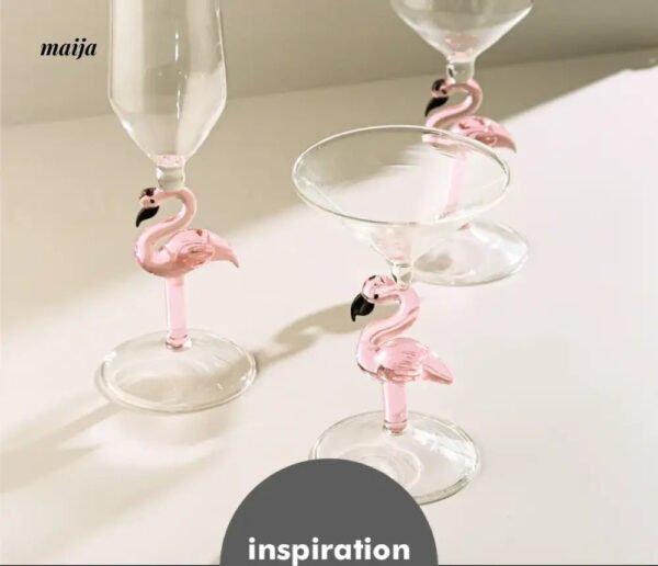 WII Creative Firebird Lead-Free Glass Tall Cup - Image 2