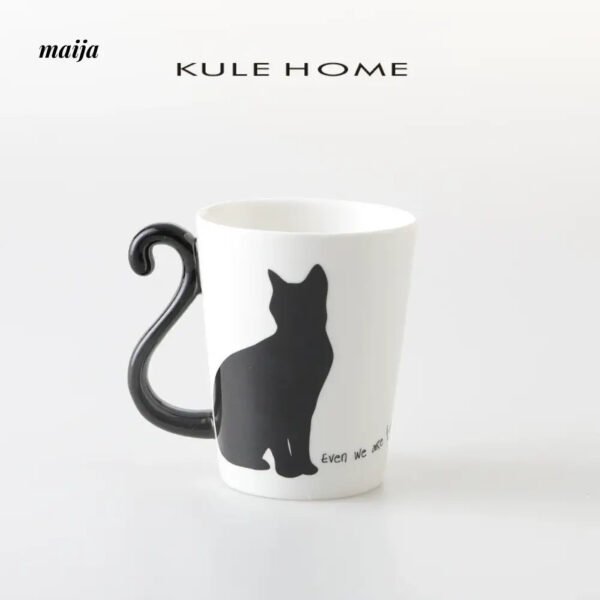 KULE HOME Ceramic Coffee and Breakfast Cup - Image 3