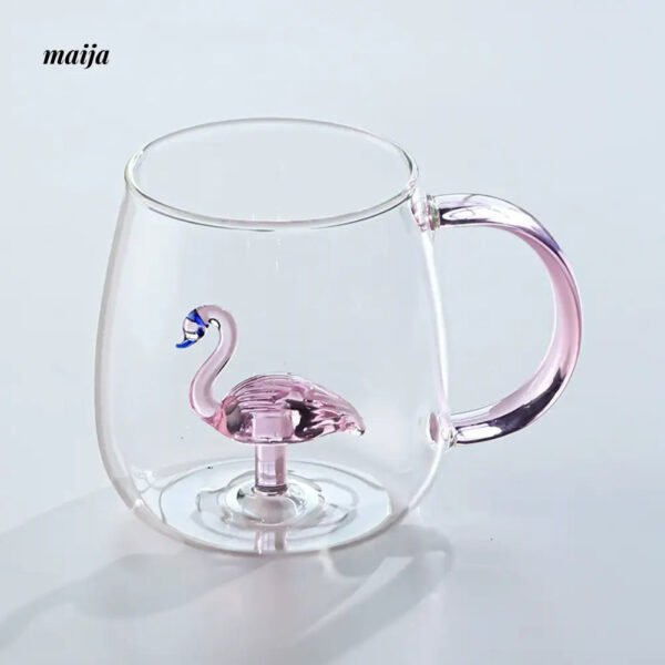 WII 3D Cute Summer Coffee Glass Cup