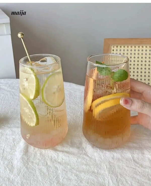 BANKE Summer Fruit Tea Coffee Glass Cup - Image 7