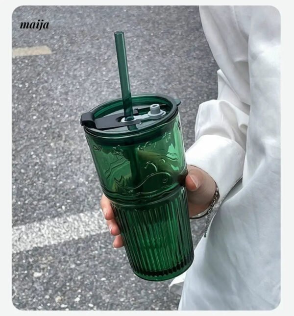 BANKE Capacious Coffee Glass Cup - Image 2