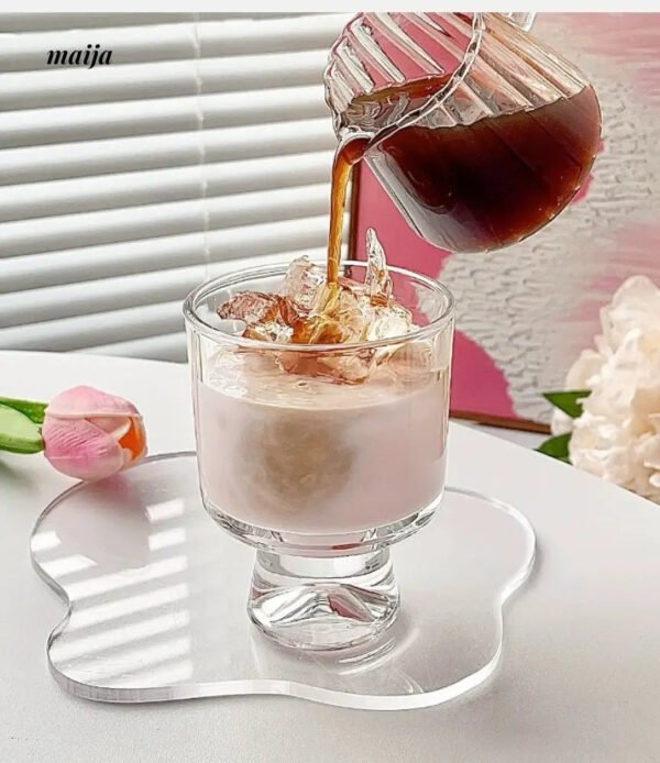 BANKE Tall Dessert Glass Latte Coffee Cup - Image 12