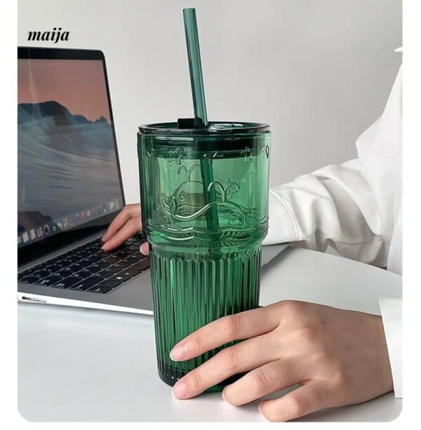 BANKE Capacious Coffee Glass Cup - Image 3