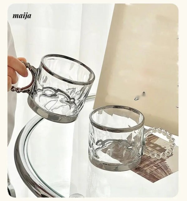 BANKE Silver Advanced Glass Coffee Cup - Image 8