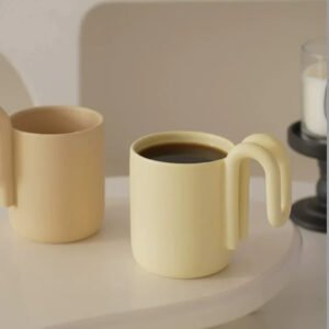 LENYVASEN Zara Nordic Ceramic Handle Cup