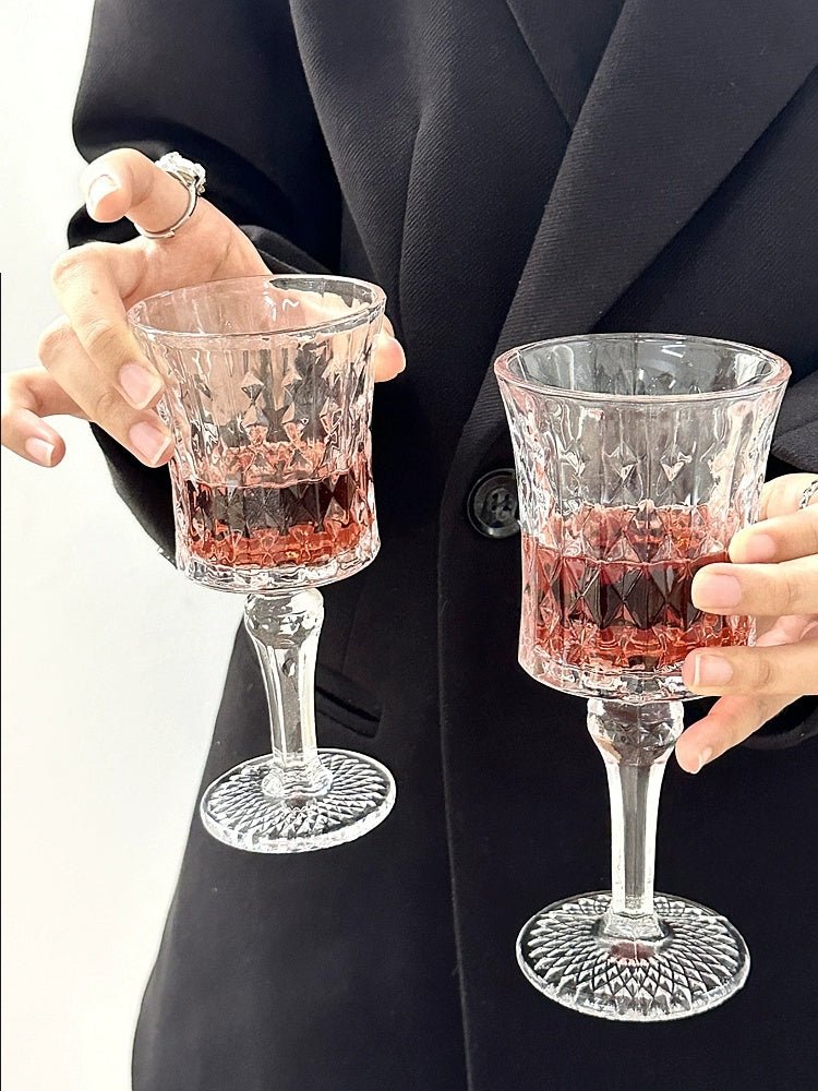 COFFEE FRUIT Gaming Champagne Red Wine Relief Glass Cup - Image 7