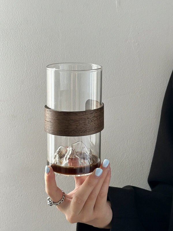 COFFEE FRUIT Japanese INS Guanshan Fuji Mountain Ice Drink Cup - Image 5