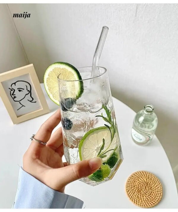 BANKE Hammer Glass Water Fruit Drink Cup - Image 3