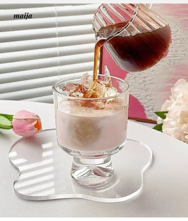 BANKE Tall Dessert Glass Latte Coffee Cup - Image 15