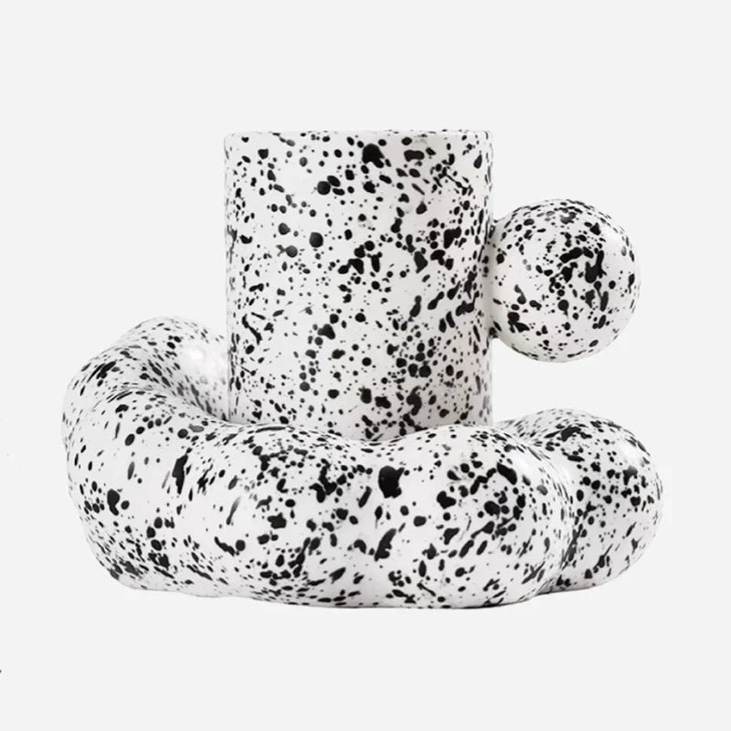 WII Nordic Ink Splash Ceramic Coffee Cup Set - Image 5
