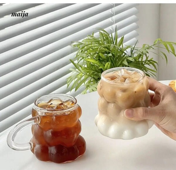 BANKE Grape Glass Latte Milk Drink Water Cup - Image 7