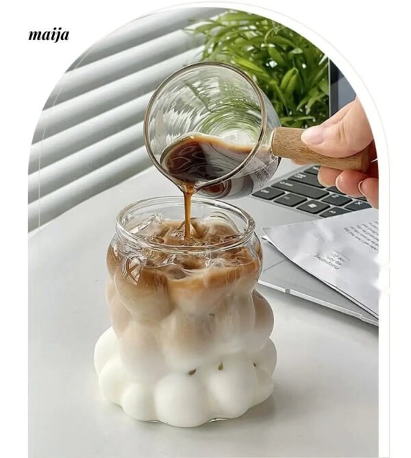 BANKE Grape Glass Latte Milk Drink Water Cup - Image 9