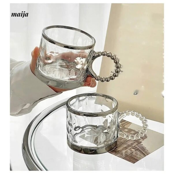 BANKE Silver Advanced Glass Coffee Cup - Image 10