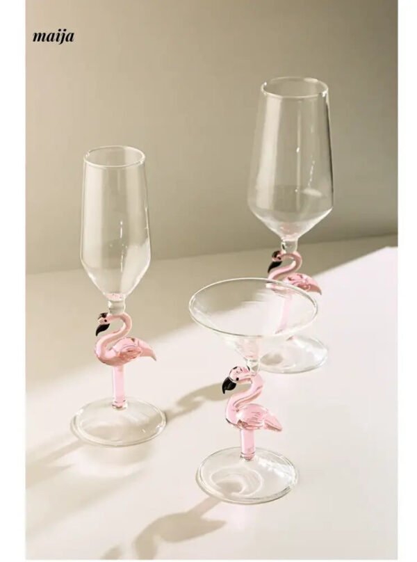 WII Creative Firebird Lead-Free Glass Tall Cup