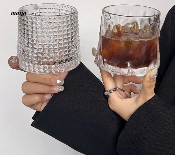 COFFEE FRUIT Retro INS Glass American Latte Cup Duo Coffee Cold Cup