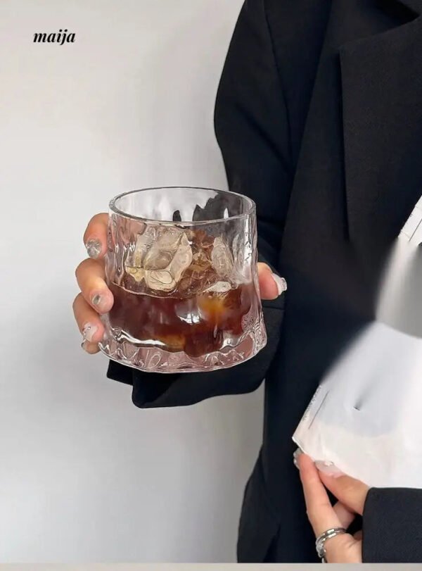COFFEE FRUIT Retro INS Glass American Latte Cup Duo Coffee Cold Cup - Image 2