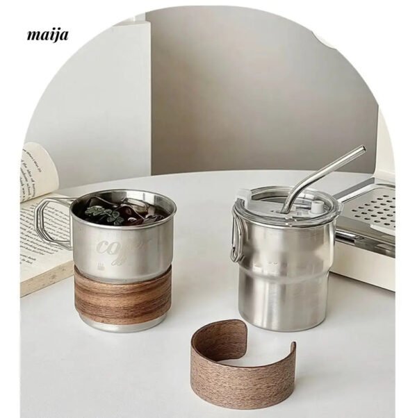 BANKE Stainless Steel Foldable Coffee Cup - Image 24