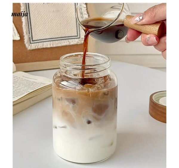 BANKE Portable Glass Tea Cup with Lid - Image 12